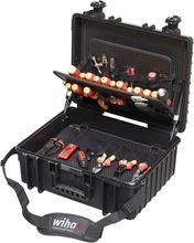Tööriistakomplekt elektrikule Wiha Competence XL 40523, punane/kollane