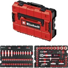 Tööriistakast Einhell-KWB E-Case 370514, must/punane, 92 tk