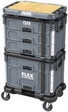 Tööriistakast Flex Stack Pack tööpinnaga