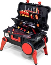 Tööriistakomplekt Wiha XXL 4 Electric 45734, 80 tk, must/punane