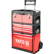 Tööriistakast Yato YT-09101, metall, 3-osaline