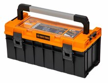 Tööriistakast Forte Tools SKRQPRO600POMLT002, must, kollane