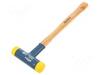 Plasthaamer Wiha WH-HAM/02093, 300 g, must/puit, 30 mm
