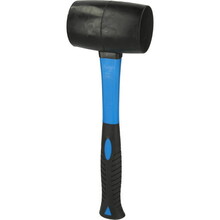 Kummivasar, klaaskiust käepide KS Tools, 500 g, 56 mm