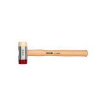 Haamer PU/nailon, puidust käepide Yato YT-4634 60 mm