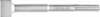 SDS Max pistikupesaga haamer Graphite 57H552, 40 x 40 mm, 16 hammast