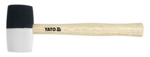 Kummihaamer, puidust käepide Yato YT-4605 980 g 72 mm