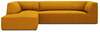 Nurgadiivan Micadoni Home Ruby 4 Seats, 273 x 180 x 69 cm, kuldne, vasak