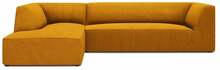 Nurgadiivan Micadoni Home Ruby 4 Seats, 273 x 180 x 69 cm, kuldne, vasak
