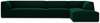 Nurgadiivan Micadoni Home Ruby 5 Seats, 366 x 180 x 69 cm, tumeroheline, parem
