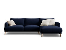 Nurgadiivan Micadoni Naomi, 285 x 170 x 75 cm, 4-kohaline, parem, royal blue