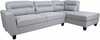 Nurgadiivan Home4you Helsinki, 268 x 83/158 x 88 cm, helehall