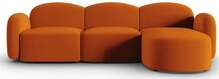 Nurgadiivan Micadoni Home Blair Velvet, 272 x 155 x 80 cm, oranž, parem