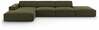 Nurgadiivan Micadoni Home Jodie 5 Seats, roheline, vasak, 341 x 166 x 70 cm