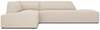 Nurgadiivan Micadoni Home Ruby Modular, 273 x 180 x 69 cm, kreem, vasak