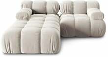Mooduldiivan Micadoni Home Bellis, 188 x 188 x 63 cm, beež (Riviera 21)