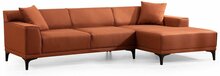 Nurgadiivan Hanah Home Petra, parem, 145 x 250 x 69 cm, oranž