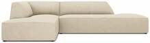 Nurgadiivan Micadoni Home Ruby Modular 4 Seats, 273 x 180 x 69 cm, liivakarva pruun, vasak