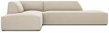 Nurgadiivan Micadoni Home Ruby Modular 4 Seats, 273 x 180 x 69 cm, helepruun, vasak