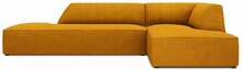 Nurgadiivan Micadoni Home Ruby Modular 4 Seats, 273 x 180 x 69 cm, kuldne, parem
