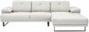 Nurgadiivan Hanah Home Mustang Large, 174 x 314 x 83 cm, helepruun/parem