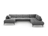 Nurgadiivan Micadoni Home Bemy, 373 x 240 x 86 cm, 7-kohaline, parem, hall