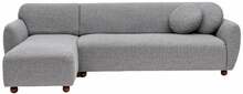 Nurgadiivan Hanah Home Eddy CHL-3R, vasak, 273 x 93 x 86 cm, helehall