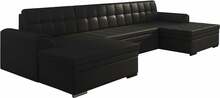 Nurgadiivan Eltap Vento Soft 11, 165 x 355 x 80 cm, must