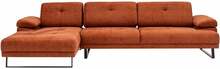 Nurgadiivan Hanah Home Mustang Large, 174 x 314 x 83 cm, oranž, vasak
