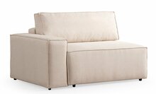 Nurgadiivanvoodi Atelier Del Sofa Pirlo, 260 x 100 x 88 cm, kreem, parem