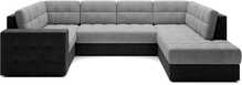 Nurgadiivan Eltap Blewett, 299 x 198 x 82 cm, hall/must