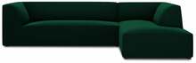 Nurgadiivan Micadoni Home Ruby 4 Seats, parem, tumeroheline, 273 x 180 x 69 cm