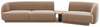 Mooduldiivan Micadoni Miley Blu 40, parem, 300 x 118 x 70 cm, pruun