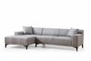 Nurgadiivan Hanah Home Petra, 250 x 145 x 69 cm, helehall, vasak