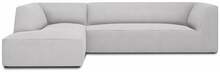 Nurgadiivan Micadoni Home Ruby 4 Seats, 273 x 180 x 69 cm, helehall, vasak