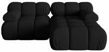 Mooduldiivan Micadoni Bellis 3D, Sonic 19, parem, 188 x 155 x 64 cm, MICSET4R191F1BELLIS7, must