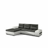 Nurgadiivan Eltap Ottavio, 180 x 275 x 85 cm, hall/valge