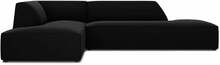Nurgadiivan Micadoni Home Ruby Modular 4 Seats, 273 x 180 x 69 cm, must, vasak