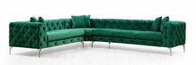 Nurgadiivan Hanah Home Como, parem, 350 x 270 x 73 cm, roheline