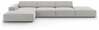 Nurgadiivan Micadoni Home Jodie 5 Seats, helehall, vasak, 341 x 166 x 70 cm