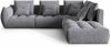 Mooduldiivan Micadoni Home Bloom City 86, 316 x 310 x 95 cm, parempoolne, hall