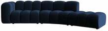Mooduldiivan Micadoni Lupine Sal5, 335 x 166 x 70 cm, royal blue, parem