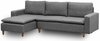 Nurgadiivan Hanah Home Lungo, parem, 154 x 255 x 78 cm, tumehall