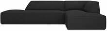 Nurgadiivan Micadoni Home Ruby Modular 4 Seats, 273 x 180 x 69 cm, grafiit, parem