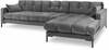 Nurgadiivan Micadoni Home Mamaia, 293 x 185 x 75 cm, Velvet, helehall, parem
