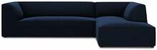 Nurgadiivan Micadoni Home Ruby 4 Seats, parem, tumesinine, 273 x 180 x 69 cm