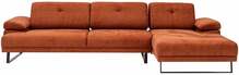 Nurgadiivan Hanah Home Mustang Large, 174 x 314 x 83 cm, oranž, parem
