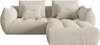 Mooduldiivan Micadoni Home Bloom City05, 232 x 216 x 95 cm, tume beež
