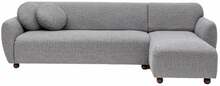 Nurgadiivan Hanah Home Eddy L3-CHL, parem, 273 x 93 x 86 cm, helehall