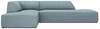 Nurgadiivan Micadoni Home Ruby Modular 4 Seats, 273 x 180 x 69 cm, helesinine, vasak